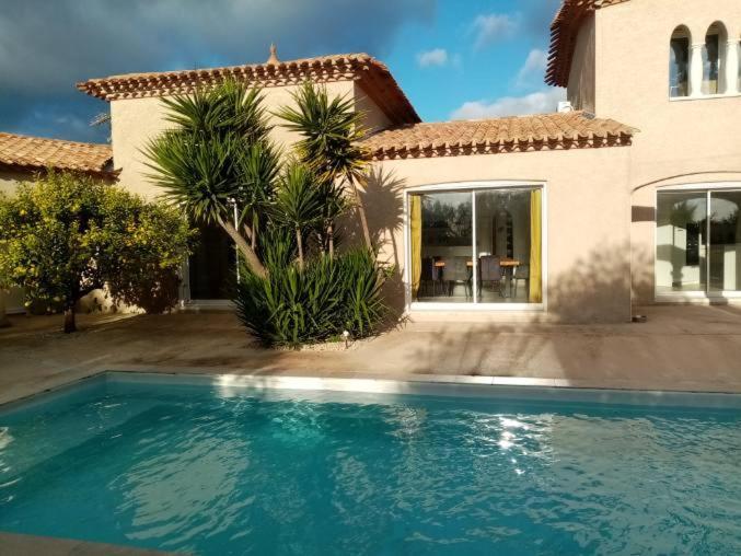 Villa Bienvenue A L Hacienda à Magalas Extérieur photo